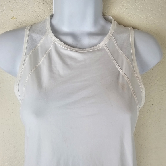 Lululemon Sculpt Tank Size 0 White Mesh Back NWT - Picture 4 of 11